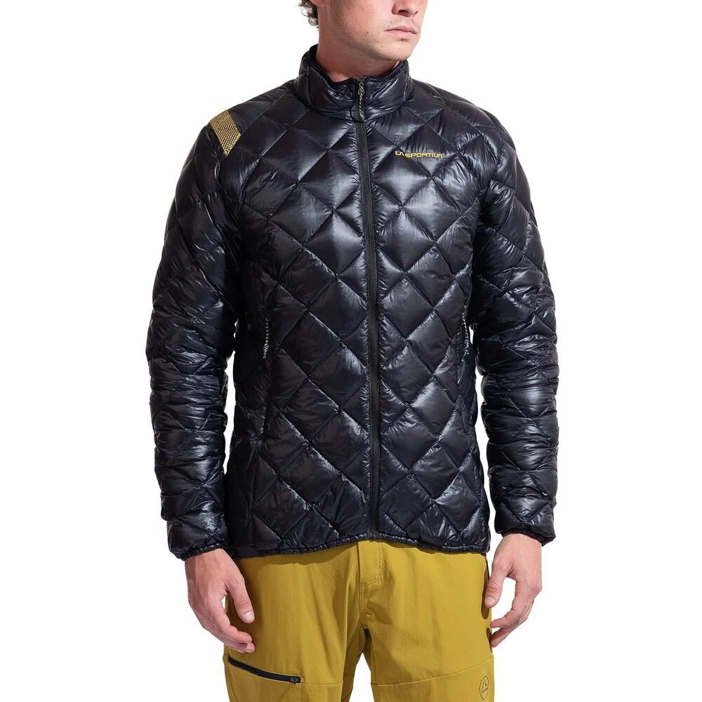 NEW La Sportiva Lumina 100 Down Jacket Men's Large Black 1000 Fill Ultralight